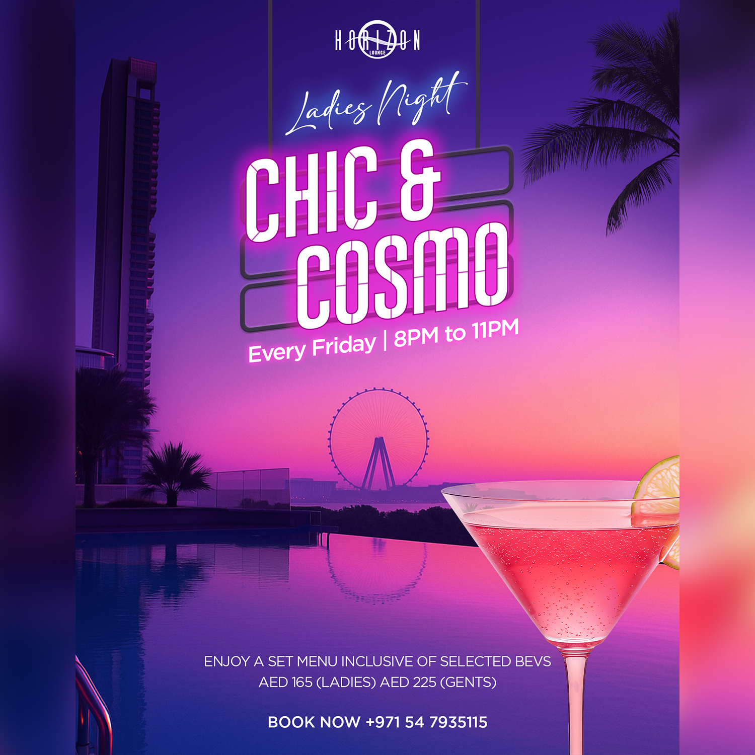 Chic & Cosmo Ladies Night